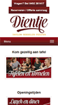 Mobile Screenshot of dientje.nl